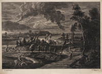 KG 18533
<br/>
Landschap met stapelwolken (met figuren)
<br/>
<em>Hendricx, Gilles</em>